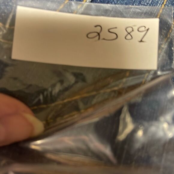 Vintage 90’s Defuze U.S.A.Brand  denim maxi skirt. - Picture 6 of 6